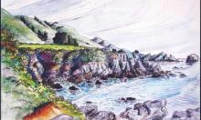 California Beach by Alan Freeman
